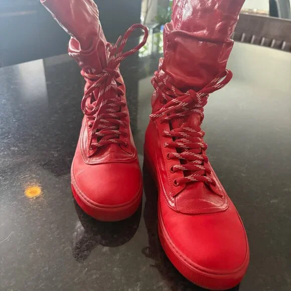 Monclair red boots - Excellent Condition - Picture 14 of 15